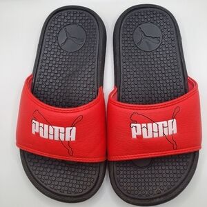 PUMA unisex-child Sandals Slides Sport